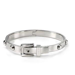 Silver Michael Kors Buckle Bracelet
